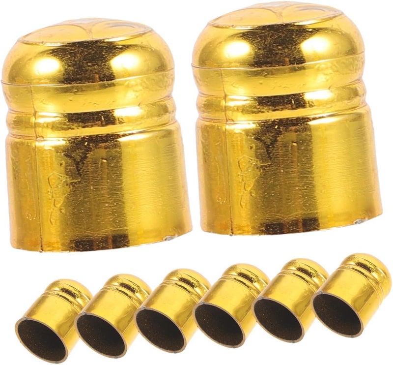 10pcs Flagpole Finials Durable Sturdy Pennant Toppers 1.8x1.5cm - Image 1