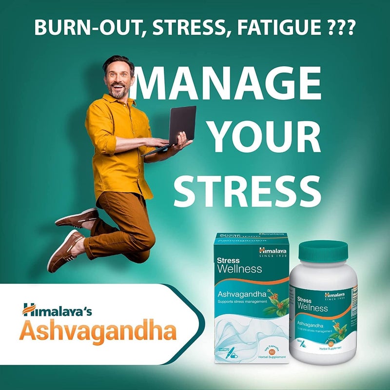 Himalaya Herbals Ashvagandha Relieves Stress And Boosts Energy, 120 Tablets - Image 5