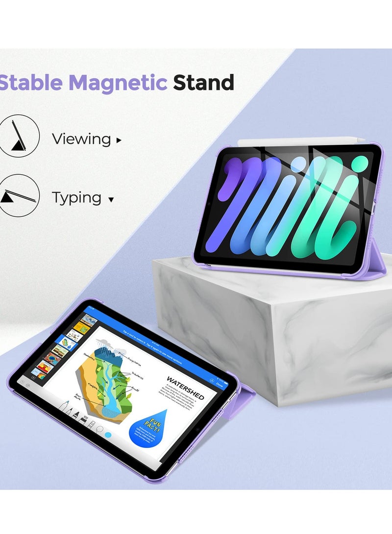 Procases iPad Mini 6 Case 8.3 Inch 2021 Hard Back Cover Cases Purple - Image 3