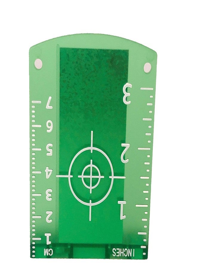 YOTOM Laser Targets, 2 Pack Magnetic Floor Laser Targets Card Plate for Green Beam Laser Level - Image 4