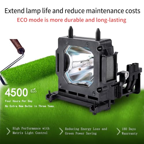 YOSUN Replacement lamp for Sony LMP-H202 LMP-H201 VPL-HW30AES HW30ES HW50ES HW55ES VW95ES HW30 HW40ES HW15 HW10 SXRD Replacement Projector lamp Bulb, with Housing - Image 2