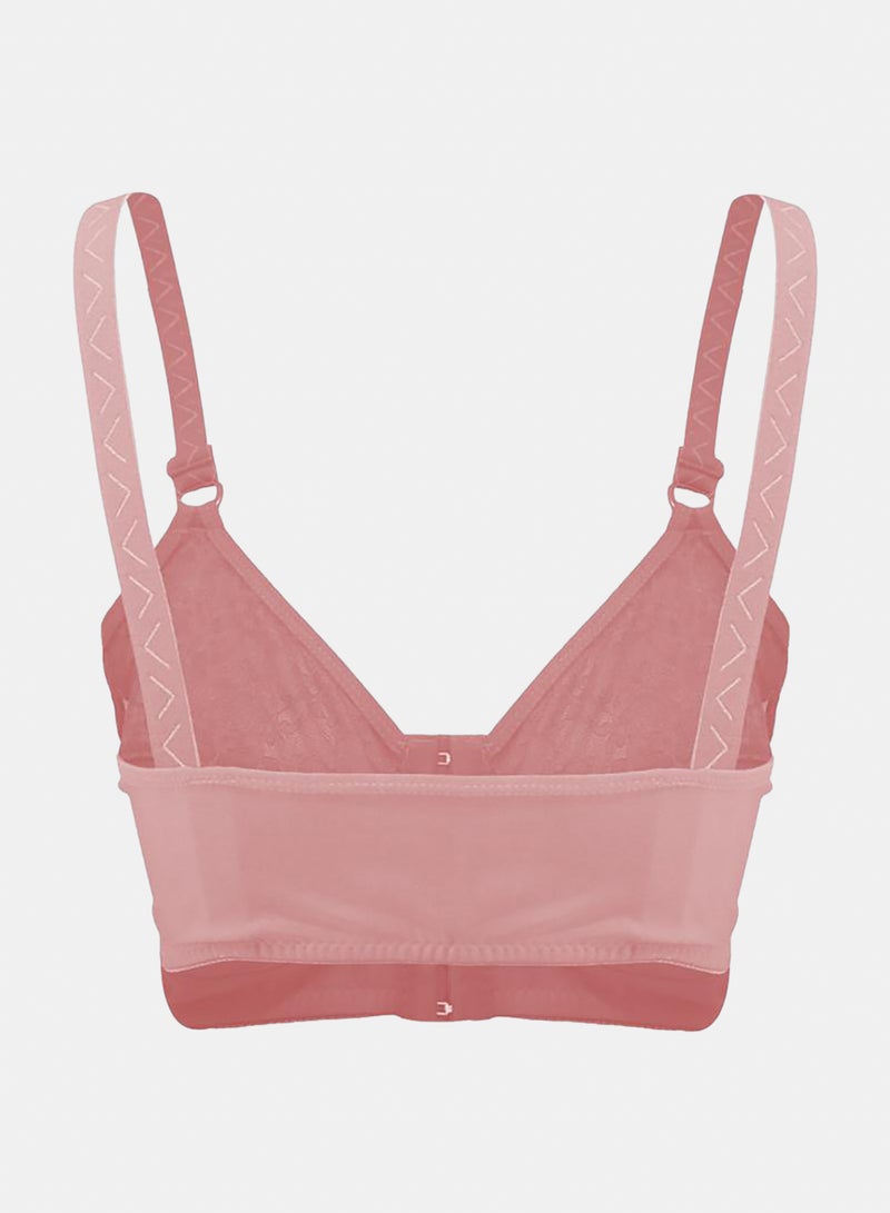 Lasso Front Open Bra Cup B With Lace - Image 2