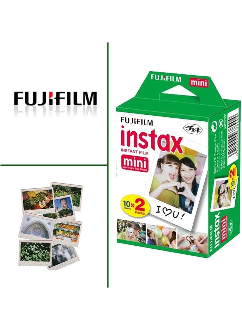 Instax Mini EVO Hybrid Black Instant Camera Bundle | Includes 2x Mini Twin Pack Instant Film - Image 3