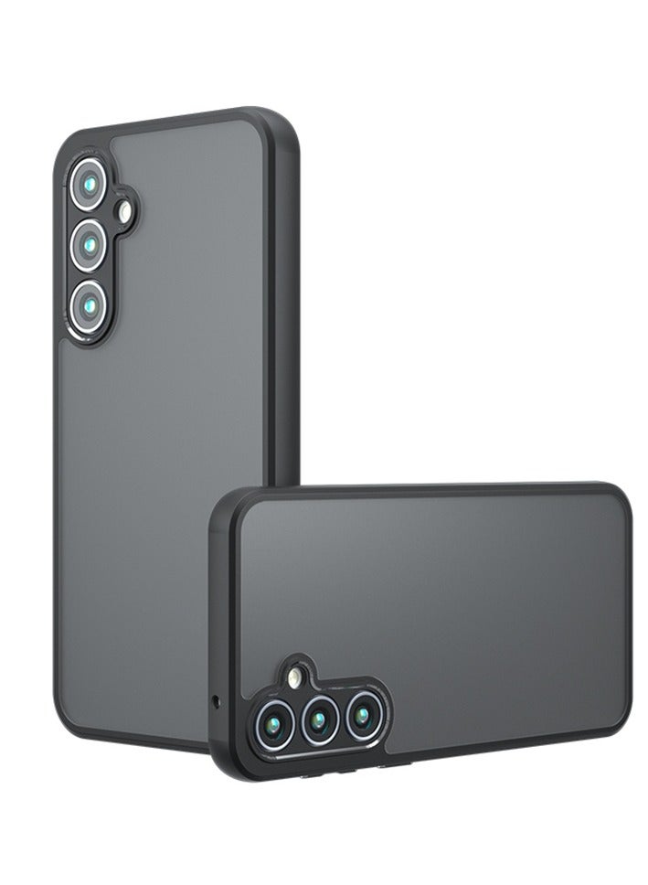 جراب حمايه اسود مط غير لامع ومقاوم للصدمات متوافق مع Samsung Galaxy A54 (أسود ) - Image 1