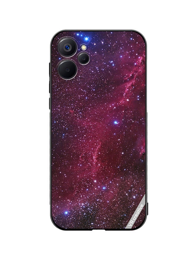 VR CREATIVE Protective Case Cover For Realme 9i 5G Galaxy Stars Space Design Multicolour - Image 1