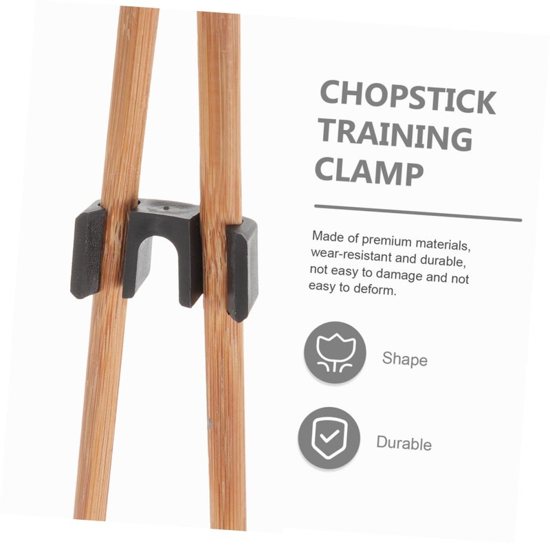 5pcs Chopstick Helper Trainer For Boys And Girls Adults Washable Plastic Training Aid Holder - Image 3