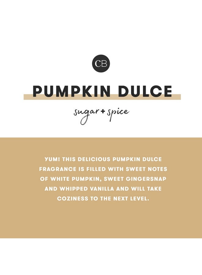 Capri Blue شموع جرة كابري بلو غليمر - شموع معطرة فاخرة للعطلات للمنزل - مزيج شمع الصويا طويل الأمد - معطرات العطلات وديكور المنزل - جرة مقلوبة بنكهة اليقطين دولسي (10 أوقية) - Image 3