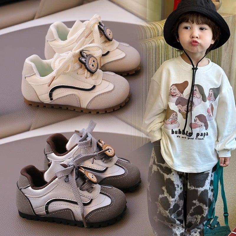 Mesh Sneakers Lightweight Flexible Sole Walking Shoes For Kids Indoor And Outdoor Activities - Image 2