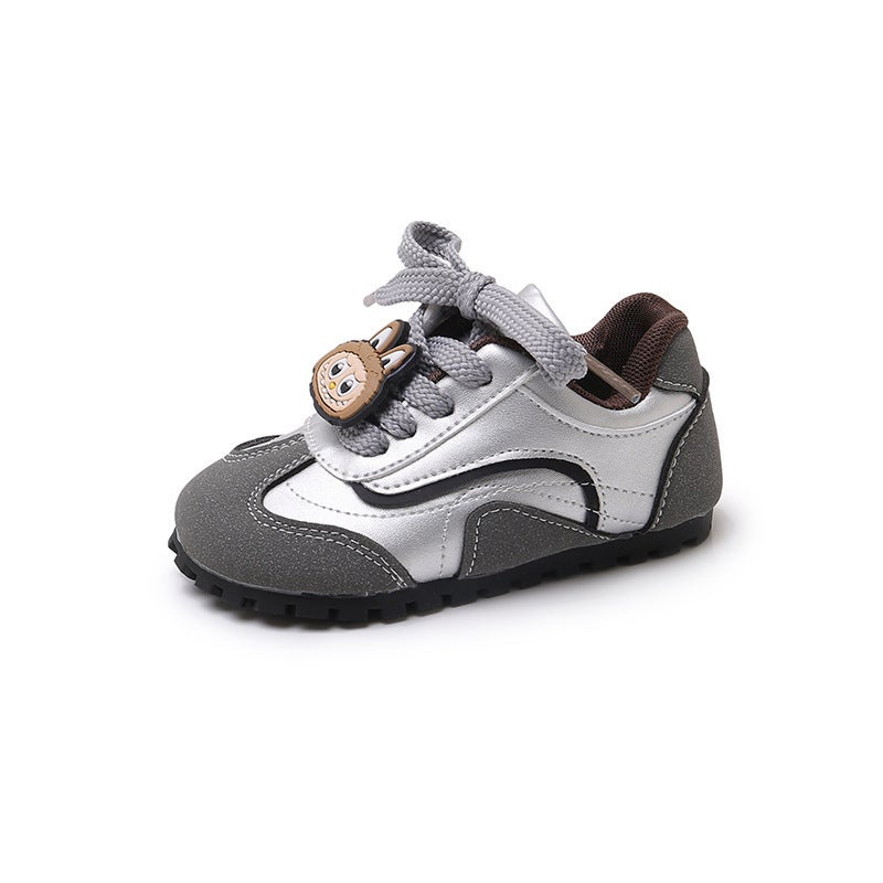 Mesh Sneakers Lightweight Flexible Sole Walking Shoes For Kids Indoor And Outdoor Activities - Image 1