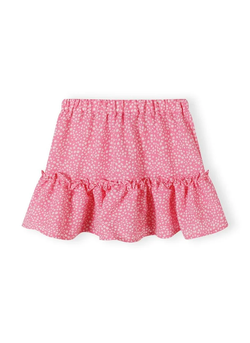 مينوتي Teens Crinkle Layered Skirt