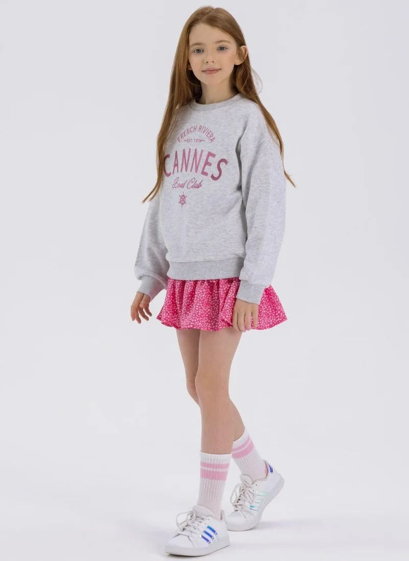 MINOTI Teen Girls' Ruffle Skirt – Elastic Waist, Lightweight