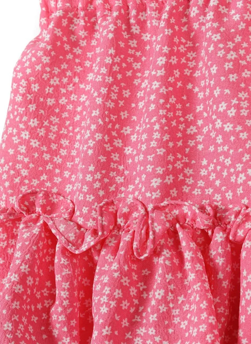 MINOTI Teen Girls' Ruffle Skirt – Elastic Waist, Lightweight