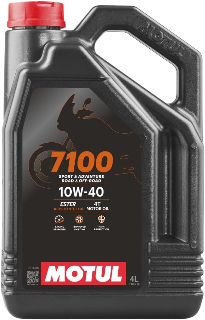 MOTUL زيت موتول 7100 4T 10W40 الاصطناعي 4 لترات 104092 - Image 1