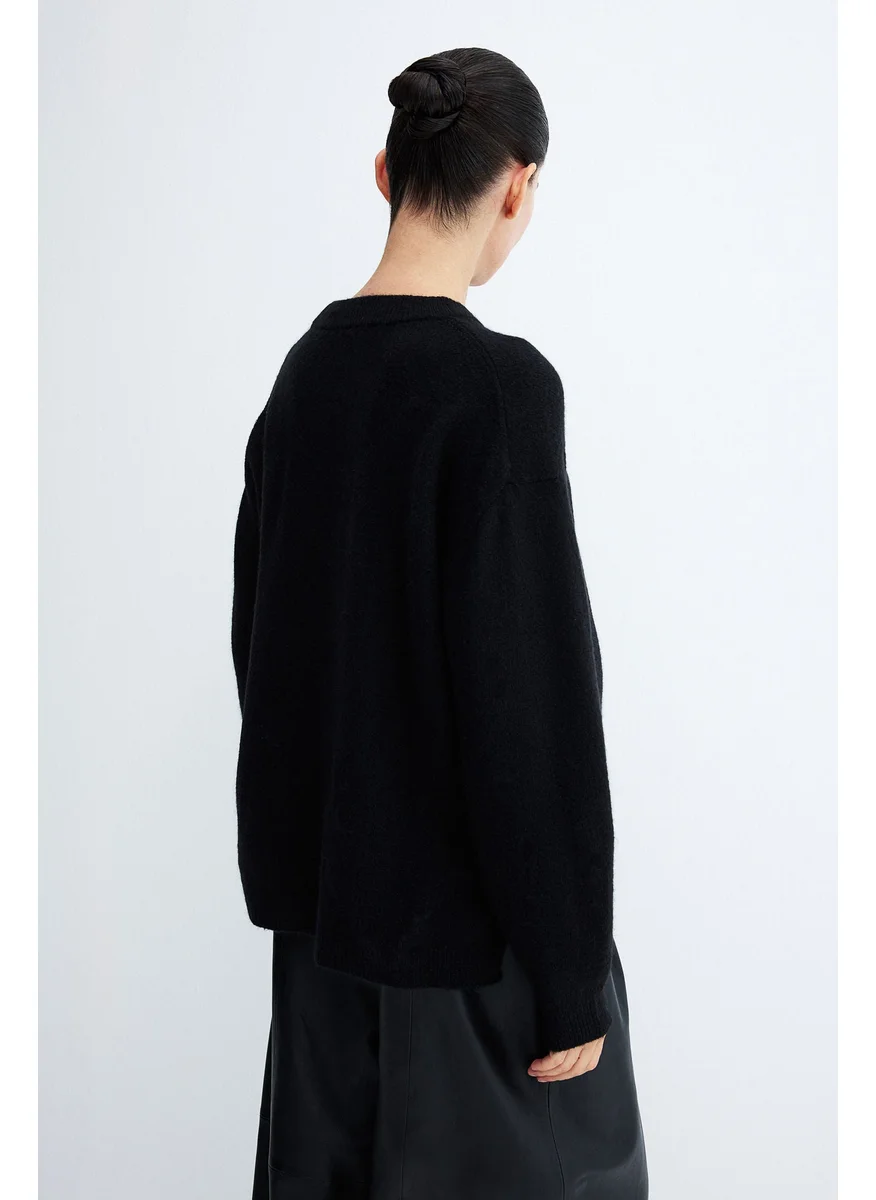 H&M Mama Slit-Hem Jumper