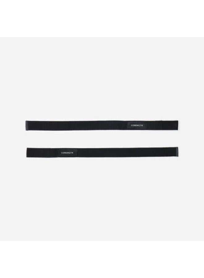 Domyos Weight Training Lifting Strap - Black - Image 4