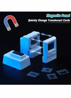 KASTWAVE Custom Keycaps for Esc Key and Tab Key, Magnetic Light Transmission Keycaps, Classic Retro Mechanical Backlit Keyboard Esc Tab Keycap for GK61 GK64 SK87 GH60 PC Gamer ect Most Keyboard (White)  - Image 3