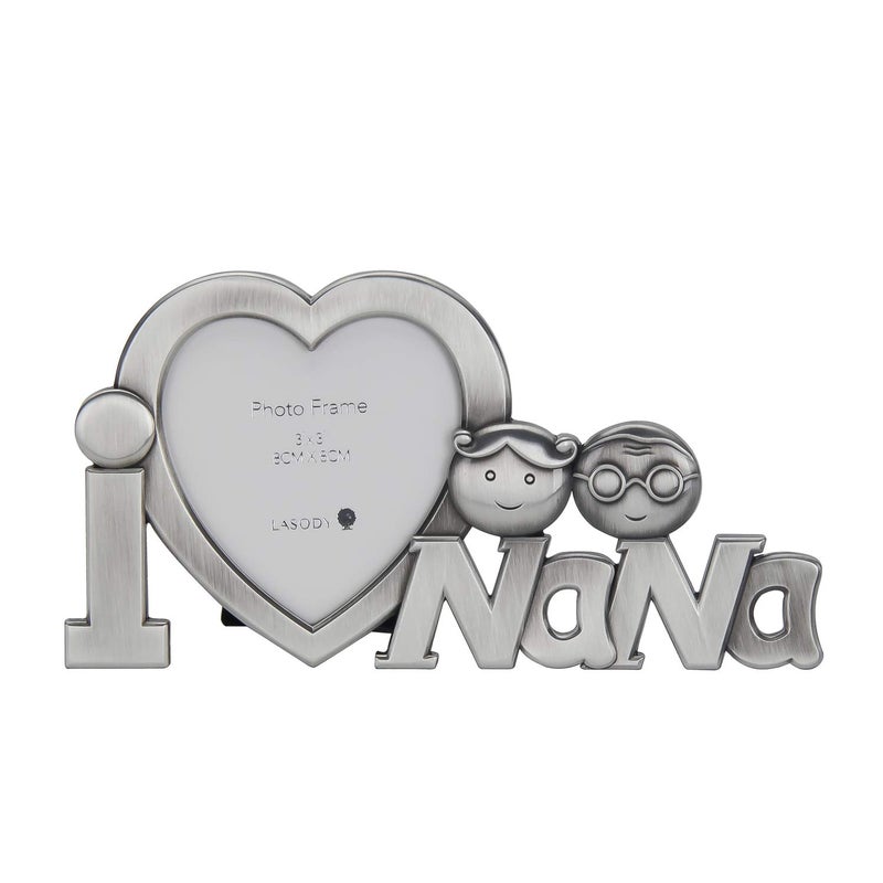 Lasody LASODY I Love You Nana Picture FrameNana GiftsNana Birthday giftsMother Day Picture Frame Gifts 