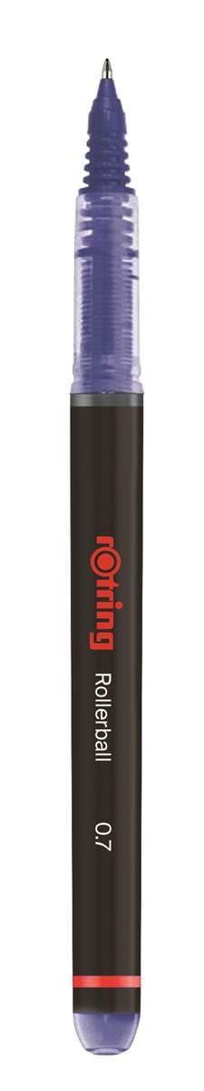 rOtring Rollerball Pen | Fine Point (0.7 mm) for Clear Writing | Blue Ink | 12 Count - Image 2