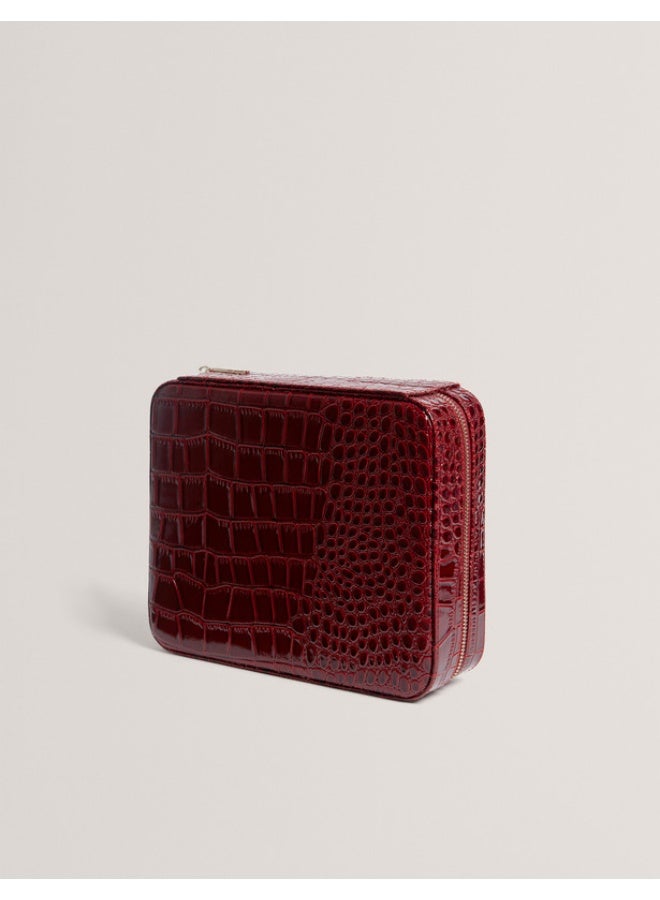 Ted Baker CROC EFFECT LARGE JEWELLERY CA - Image 3