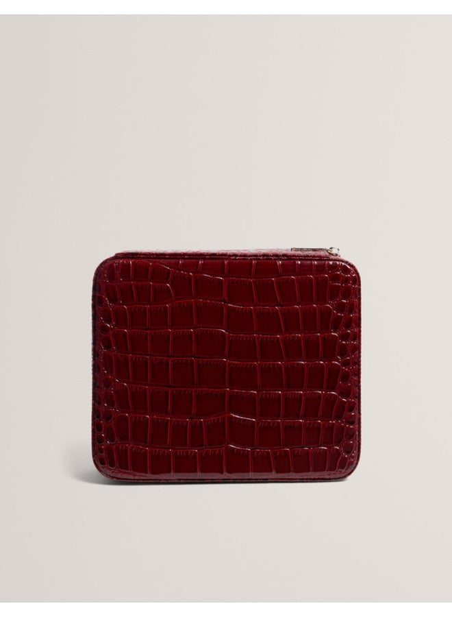 Ted Baker CROC EFFECT LARGE JEWELLERY CA - Image 1