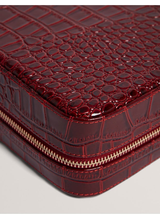 Ted Baker CROC EFFECT LARGE JEWELLERY CA - Image 2