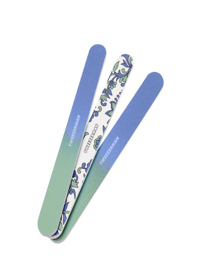 Tweezerman Paisley Nail Files, (Pack of 3) - Image 1