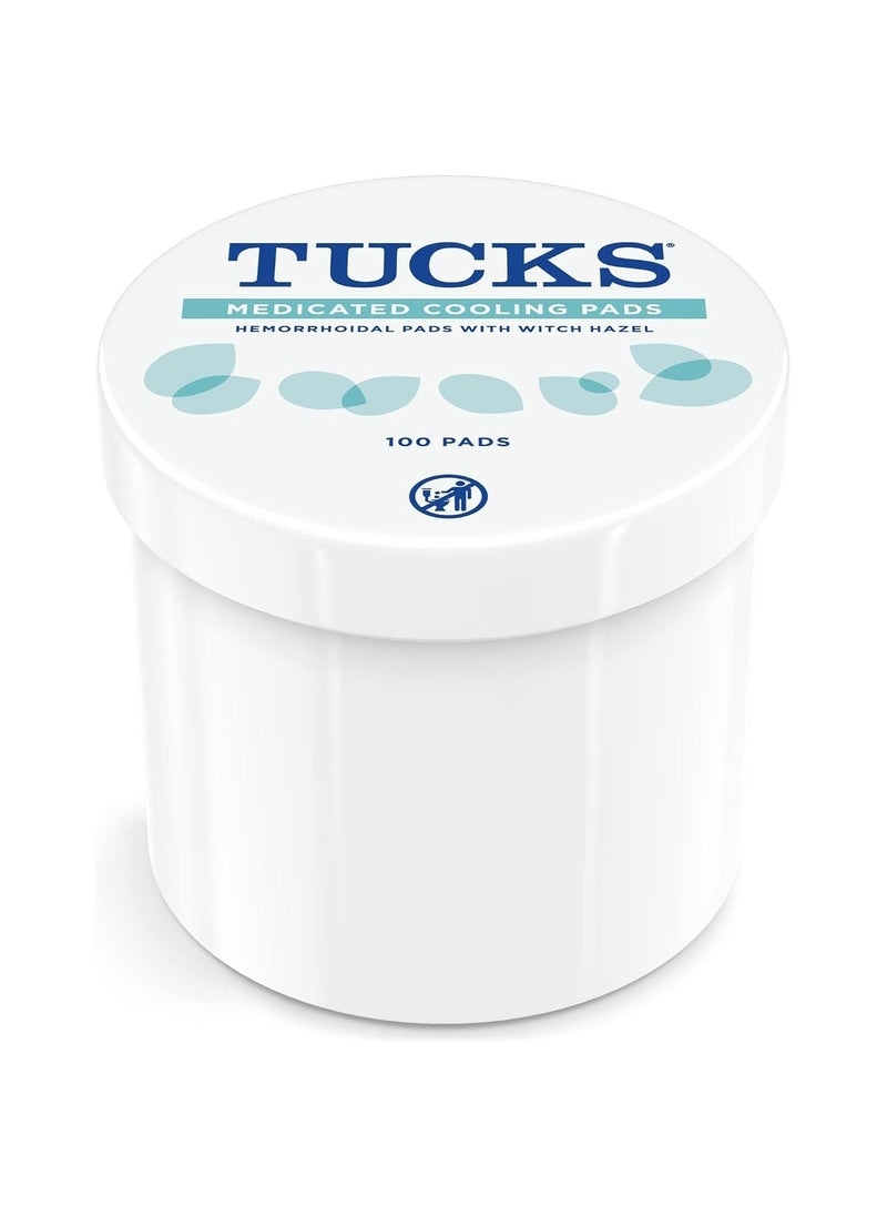 Tucks Medicated Cooling Pads 100 Pads  - Image 2