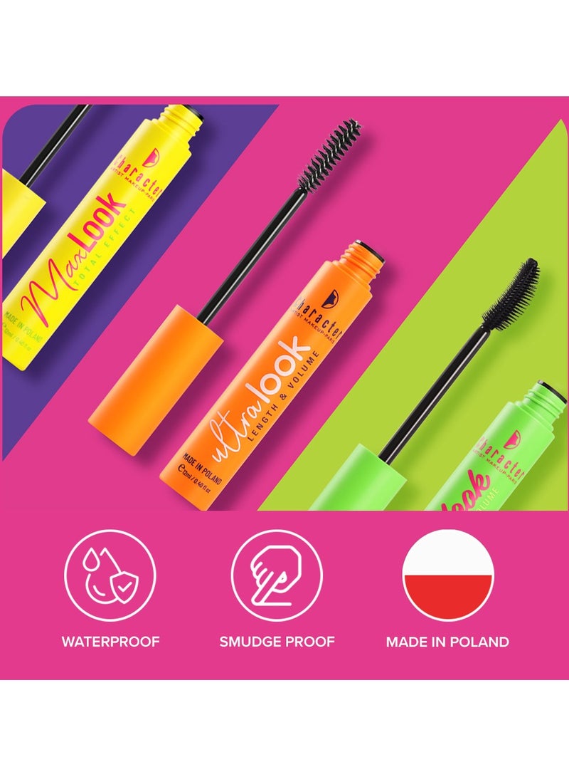 كاركتر ماسكارا كاركتر ذا ألترا لوك لزيادة الطول والكثافة – CUV001 - Image 5