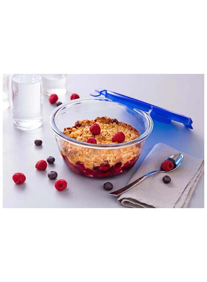 PYREX Cook and Go Round With Lid 1.6L Transparent - Image 3