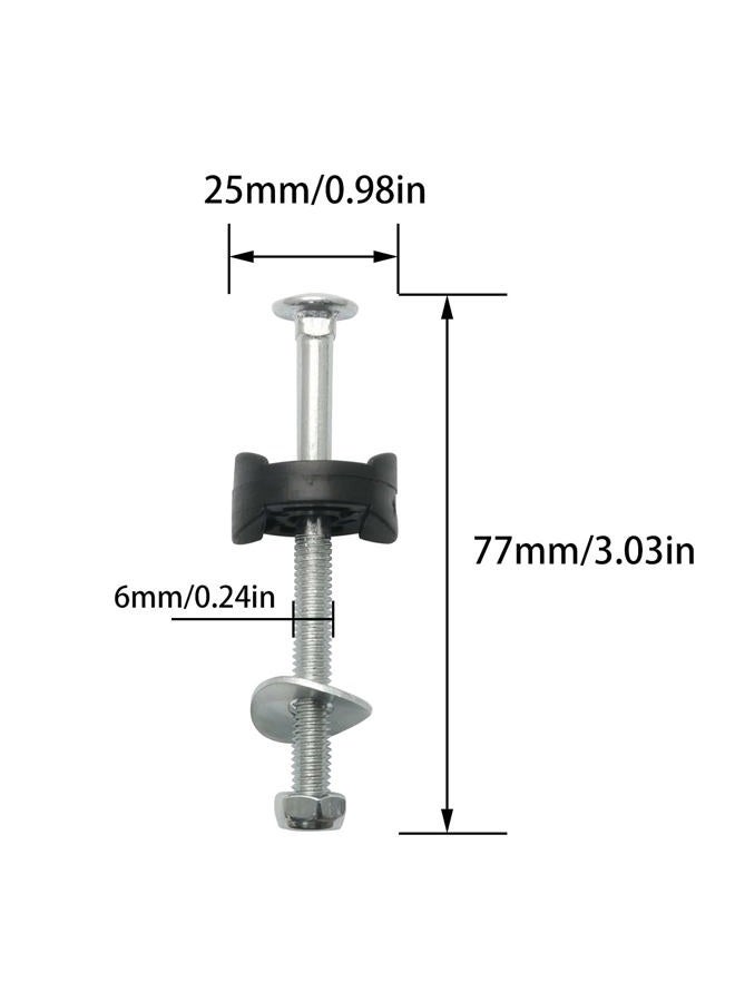 DGHAOP 10pcs Trampoline Screws Trampoline Nail Trampoline Accessories Fixed Tool for Most Trampolines - Image 2