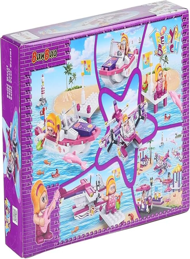 Banbao set 6132 trendy beach hydroplane