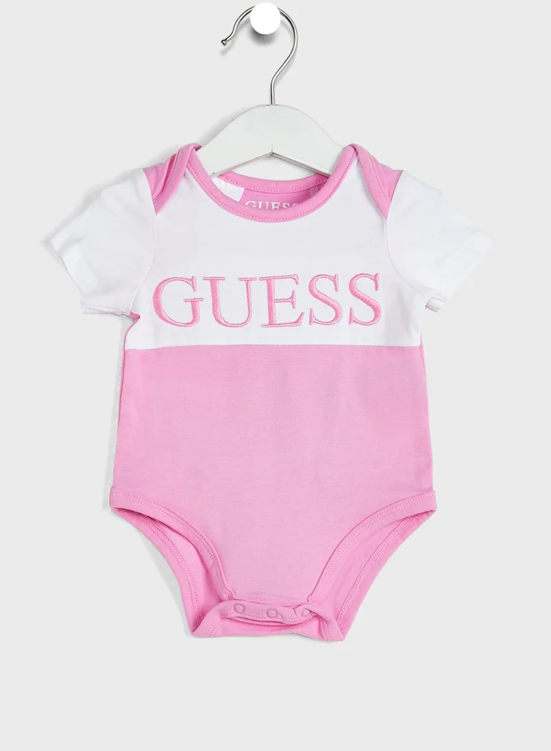 GUESS Infant Logo Bodysuit & Pants Set