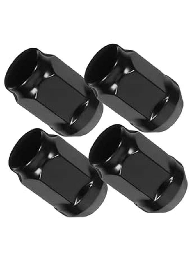 10 Pcs Black Lug Nut Covers Protective Wheel Nut Caps For Car Easy Installation Removal Salt Spray Tested - Image 1