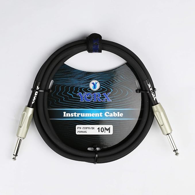 Yorx Ipx-201Pr-10M Bk Jack To Jack-Cable