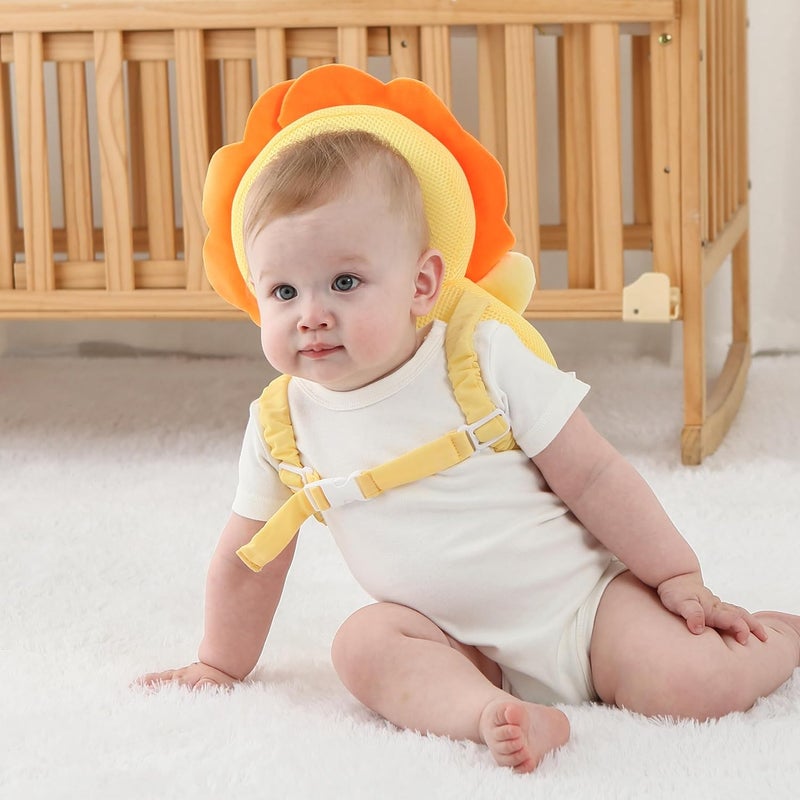 SOZOON Baby Head Protector Backpack - Soft & Lightweight Head Protection Pillow for Bebe Walking and Crawling - Image 2