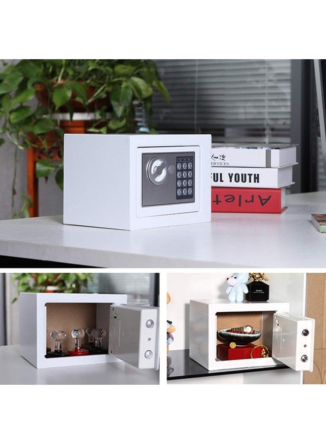 SToK (ST-ES1723-W) Small Electronic Safe - Secure Locker for Home and Office | Size: 23x17x17 cm | Keep Your Valuables Safe! - White (1 Year Offsite Warranty) - Image 5
