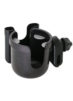 Daytoyz Universal Cup Holder, Stroller Cup Holder with Phone Holder, Stroller Accessories , Bike Water Bottle Holder for Boat, Treadmill, Wheelchair, Scooter, Trolleys  - Image 1