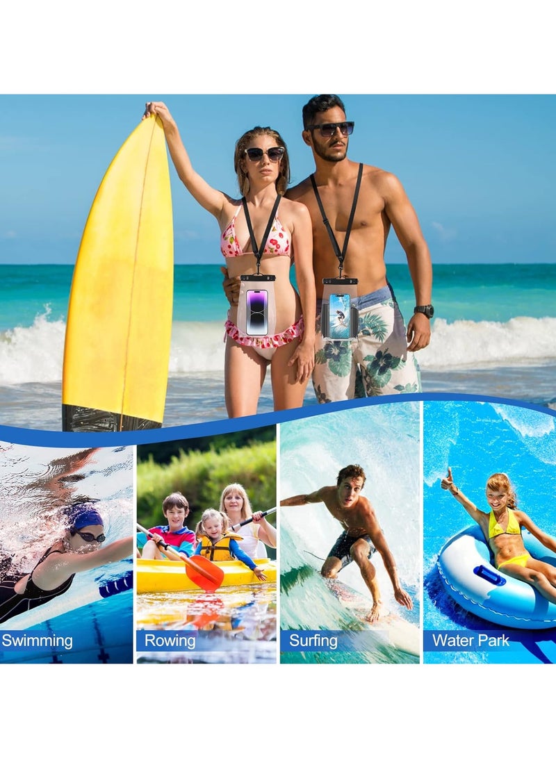 Deep Waterproof Bag Cover 30 Meters Plastic Waterproof Bag Cover for All Cups up to 7.2 Inch Clear - Image 2