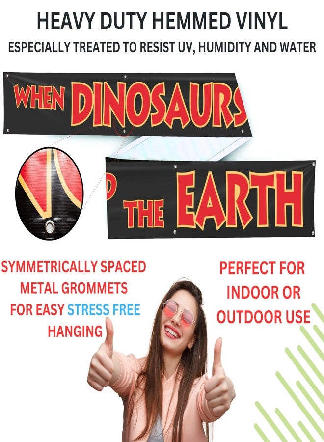 Chillkat When Dinosaurs Ruled the Earth Banner (2"x20") - Image 5