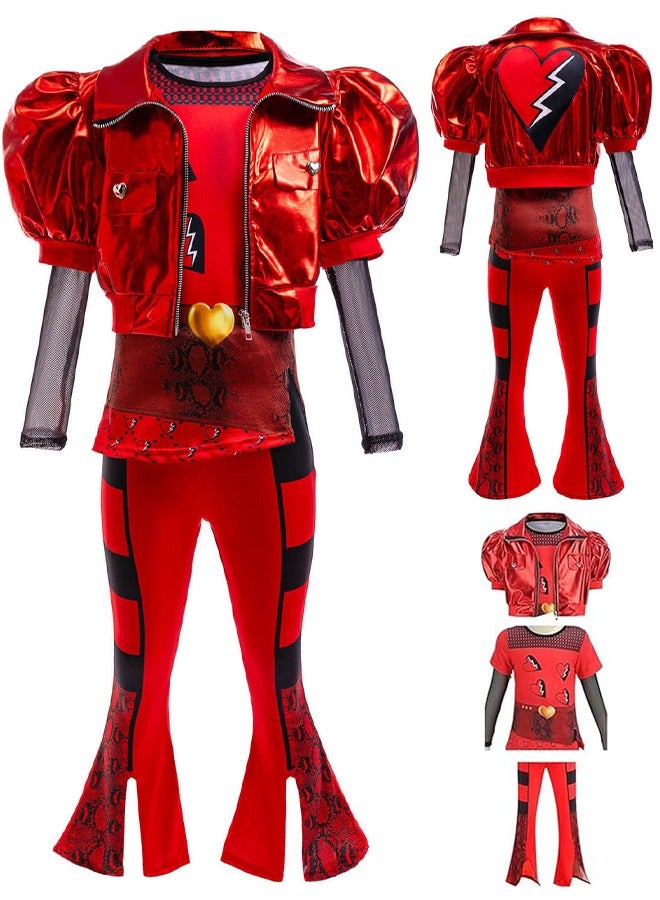 VUCATIN Halloween Cosplay Costumes for Children, Including a Jacket, Top, And Pants, Are Available in Three-Piece Sets, Perfect for Halloween or Birthday Parties. - Image 1