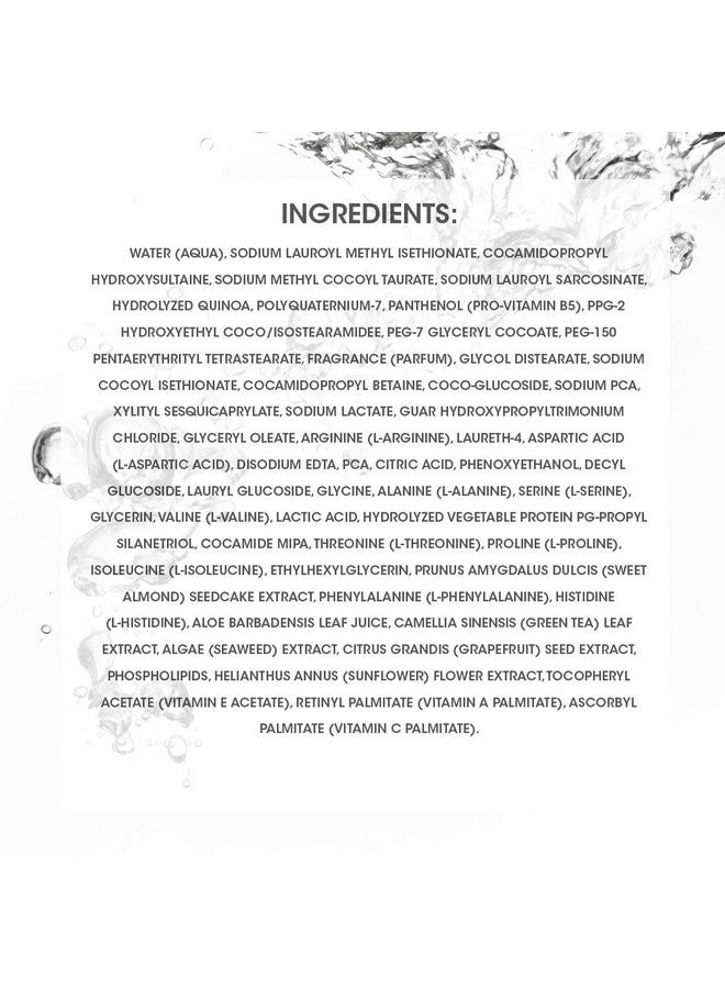 سيفين شامبو رينزو كولور للعناية بالشعر المصبوغ، خالٍ من الكبريتات، يرطب ويقوي ويطيل فترة الاحتفاظ باللون مع الصبار وفيتامين ب5 وبذور عباد الشمس للرجال والنساء، صنع في الولايات المتحدة الأمريكية، 32 أونصة - Image 4