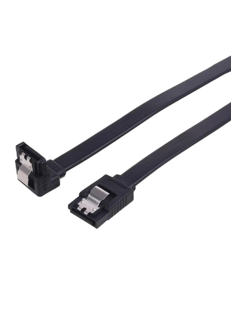 SATA Cable for SSD, Hard Drives & PC | 16-Inch Durable Build | Straight to Straight Connectors | 6Gbps Transfer Speed - Image 2
