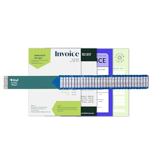 C-Line Heavy-Duty Indexed Sorter, 31 Dividers, Alpha/Numeric/Month/Date/Day Index, Letter Size, Blue Frame - Image 2