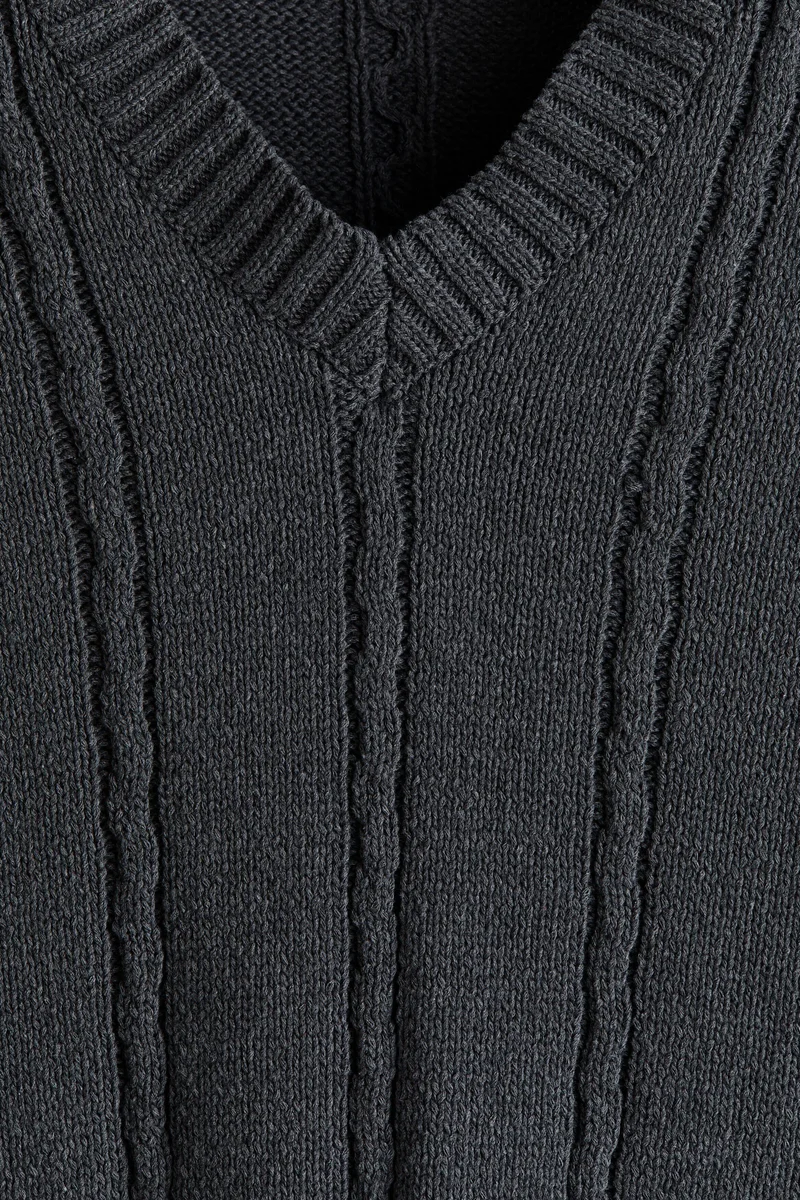 H&M Relaxed Fit Cable-knit jumper