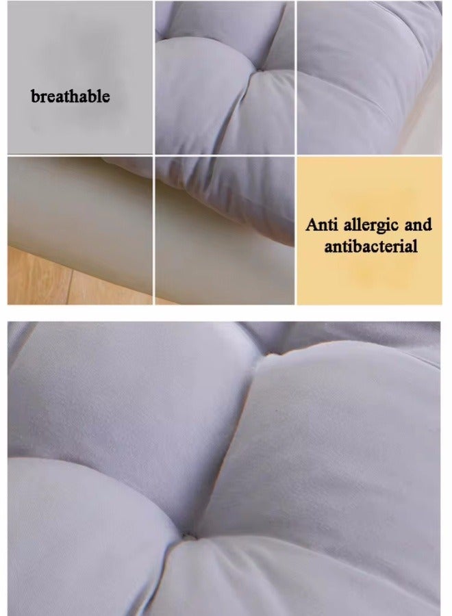Brushed Chair Cushion, Cushion, Thickened Dining Chair Cushion, Office Computer Chair Cushion, Student Cushion, Tatami Cushion, Dining Chair Cushion, Soft Square Chair Cushion With Straps - Image 5