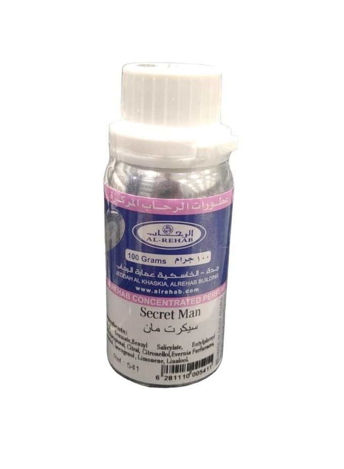 الرحاب عطر زيتي سيكرت مان 100مل