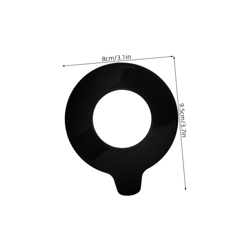 قطعتان من مجموعة وسادات عازلة من المطاط للحفارات، أقراص مانعة للتسرب مقاس 9.50 × 8.00 × 0.20 سم، متينة وسهلة التركيب - Image 3