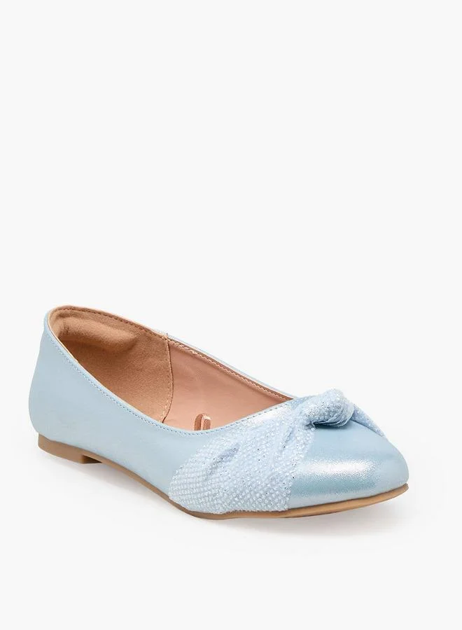 ليتل ميسي Girls Slip-On Ballerina Shoes