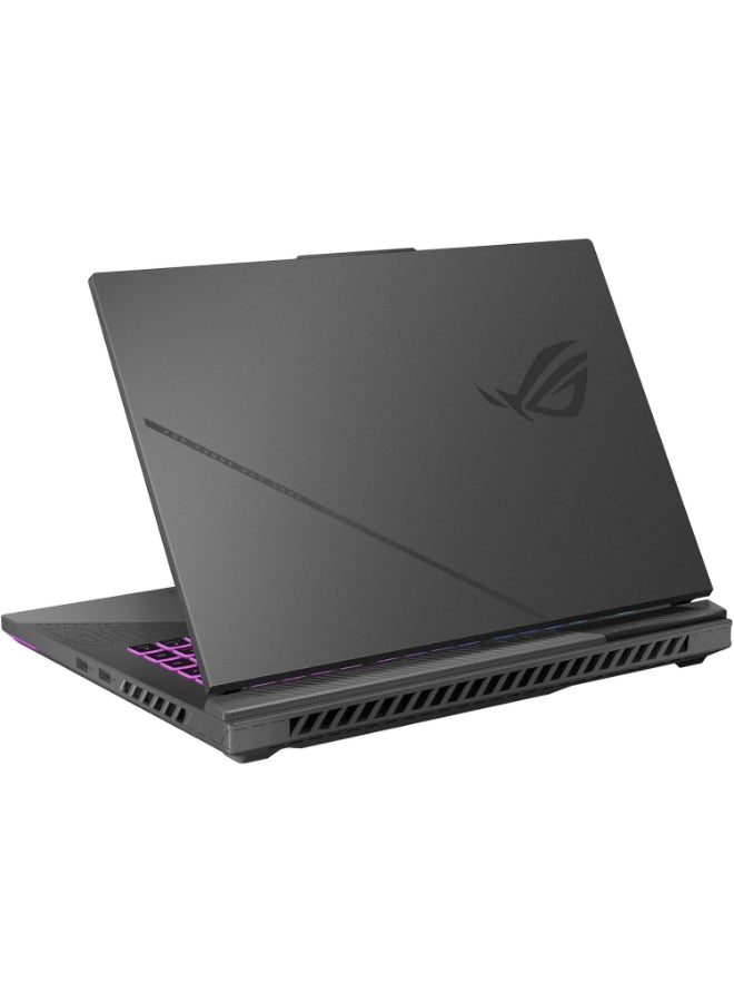 أسوس (نسخة مطورة) لابتوب الألعاب ROG Strix G16 2025 بشاشة WUXGA (1920x1200) 165Hz مقاس 16 بوصة، مع معالج AMD Ryzen 9 9955HX/ذاكرة RAM سعة 16GB DDR5/قرص SSD سعة 1TB/بطاقة رسومات NVIDIA GeForce RTX 5060 سعة 8GB/نظام Windows 11/لون رمادي إكليبس إنجليزي - Image 4