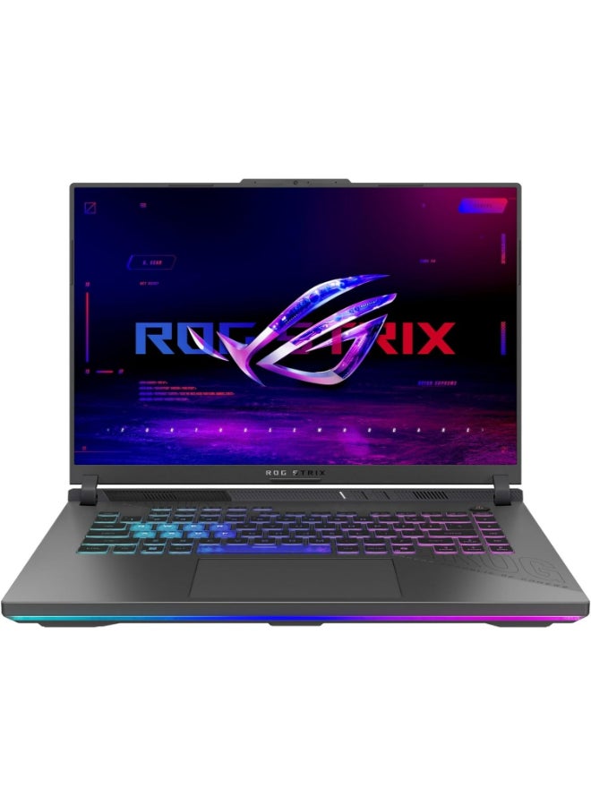 أسوس (نسخة مطورة) لابتوب الألعاب ROG Strix G16 2025 بشاشة WUXGA (1920x1200) 165Hz مقاس 16 بوصة، مع معالج AMD Ryzen 9 9955HX/ذاكرة RAM سعة 16GB DDR5/قرص SSD سعة 1TB/بطاقة رسومات NVIDIA GeForce RTX 5060 سعة 8GB/نظام Windows 11/لون رمادي إكليبس إنجليزي - Image 1